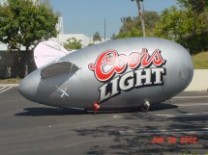 Inflatable Outdoor Advertising Blimps | Florida Ad Balloons