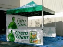 Ez Up Pop Up Advertising Tents | Florida Ad Balloons